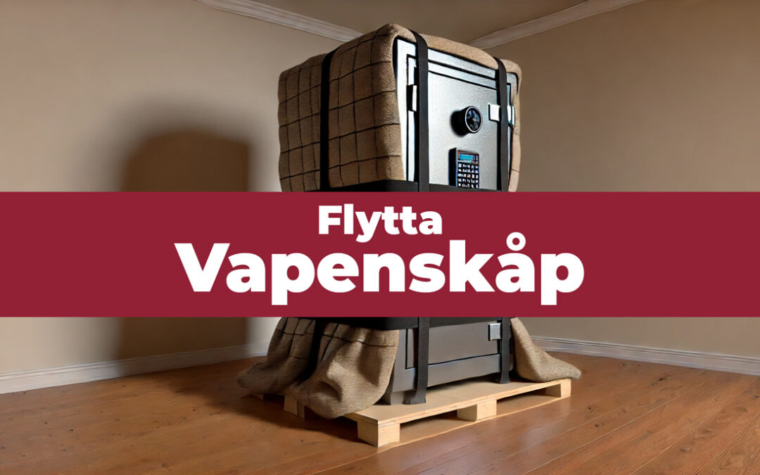 Så flyttar du ett vapenskåp säkert