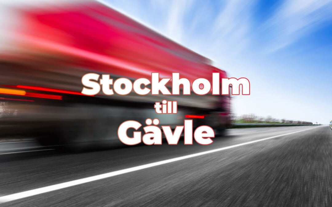 Flytta från Stockholm till Gävle – Så planerar du en smidig flytt