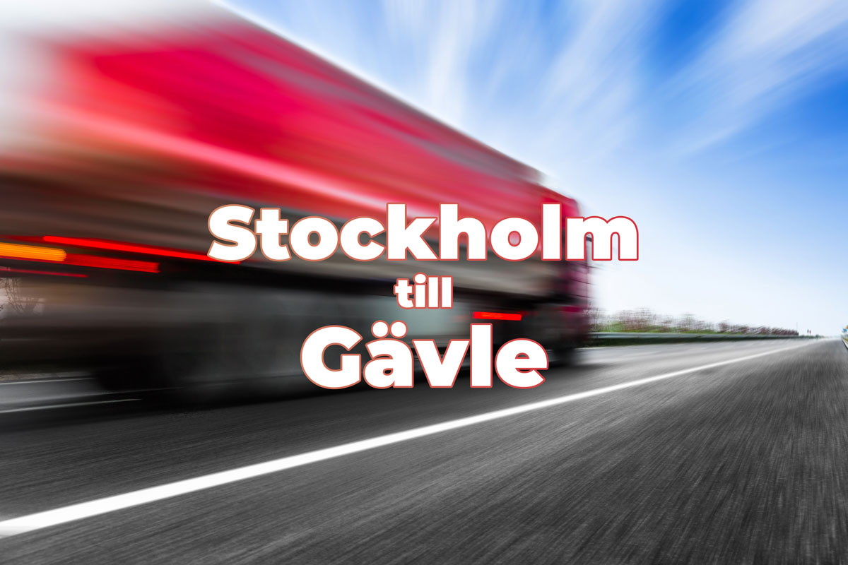 Flytta från Stockholm till Gävle