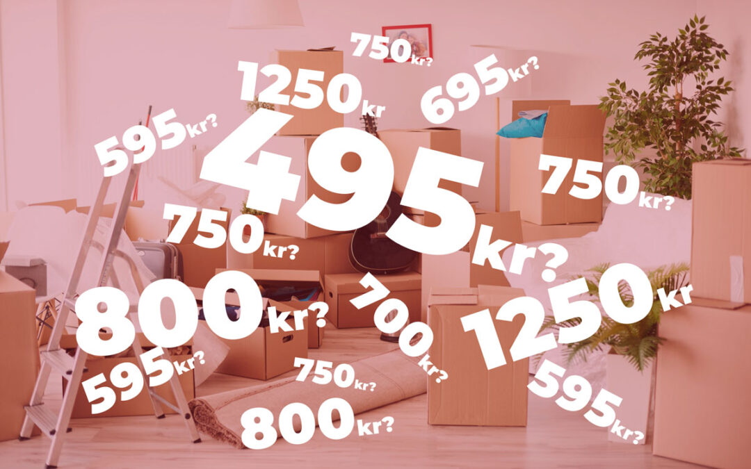 Flyttfirma pris per timme – Vad kostar flytthjälp i Stockholm?